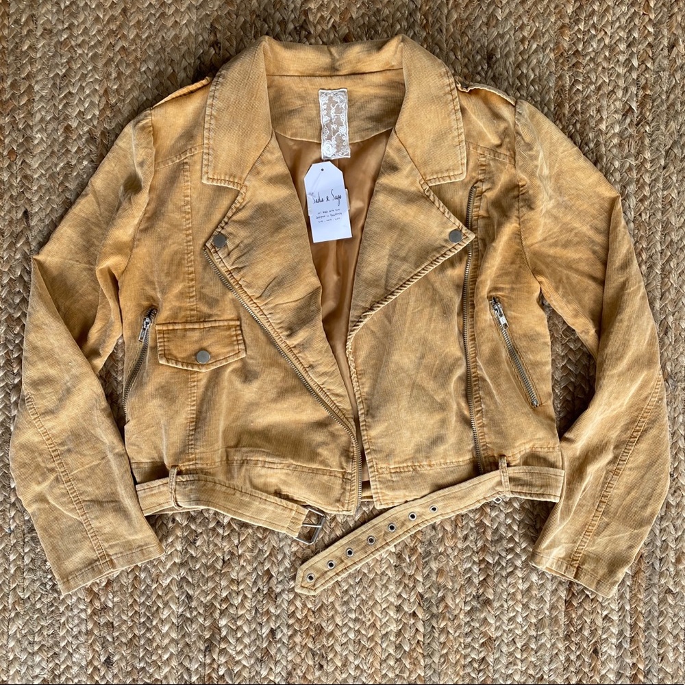 Cord Moto Jacket